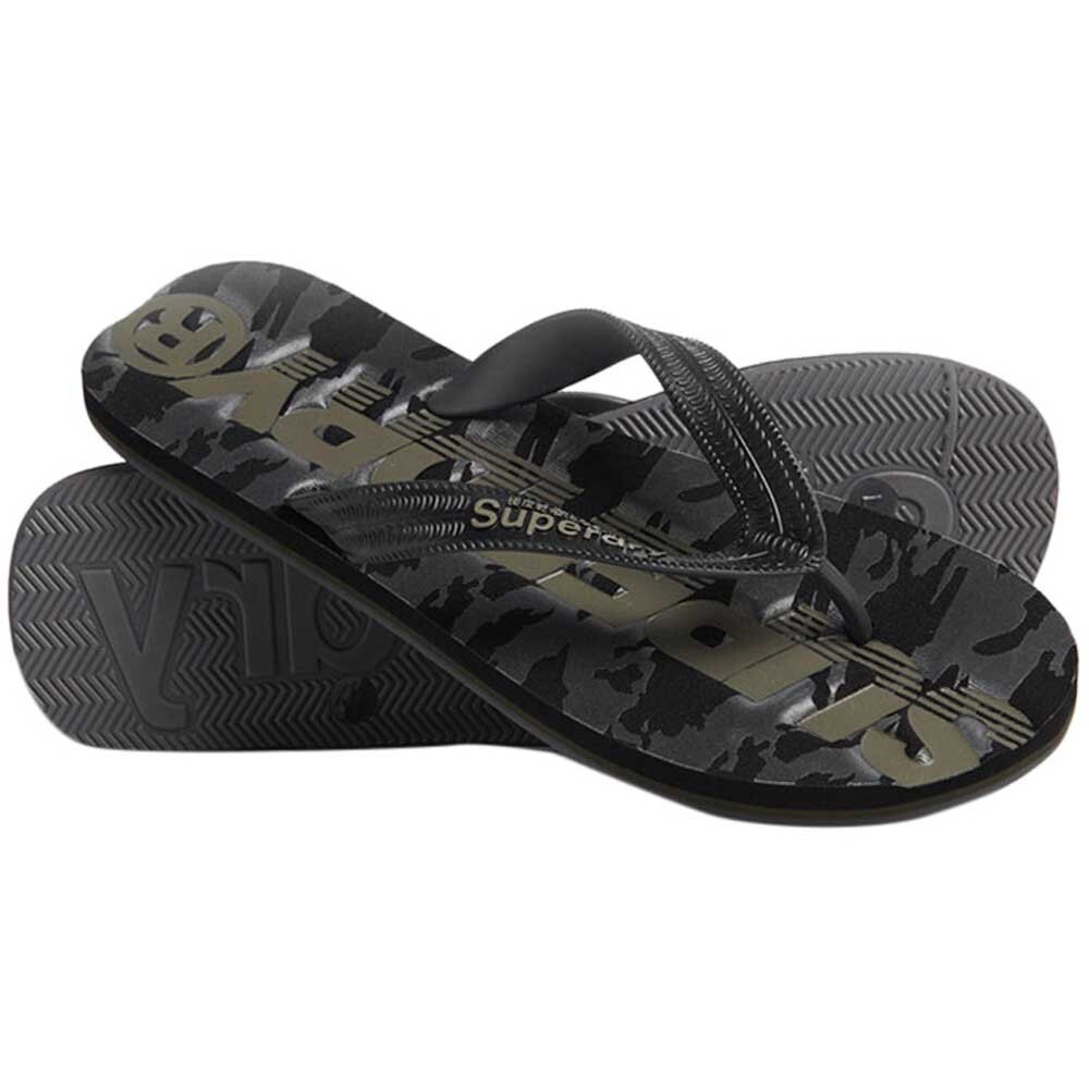 

Шлепанцы Superdry Scuba Camo, черный