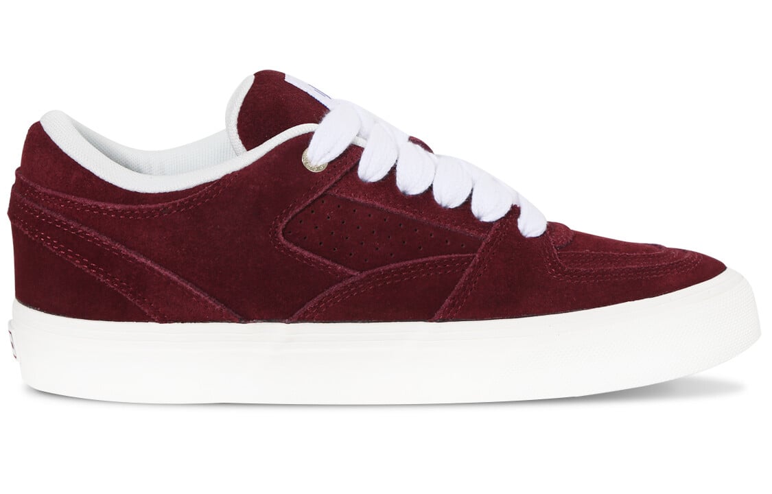 

Кроссовки ollieskate Skateboarding Shoes Unisex Low-top Burgundy, цвет Burgundy