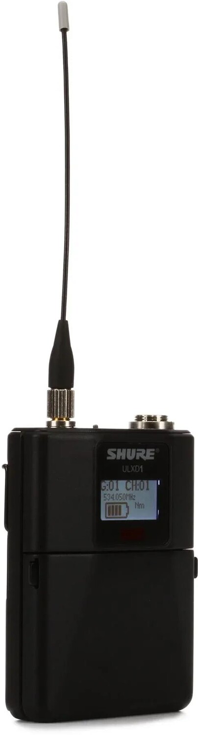 

Беспроводной поясной передатчик Shure ULXD1 — диапазон H50