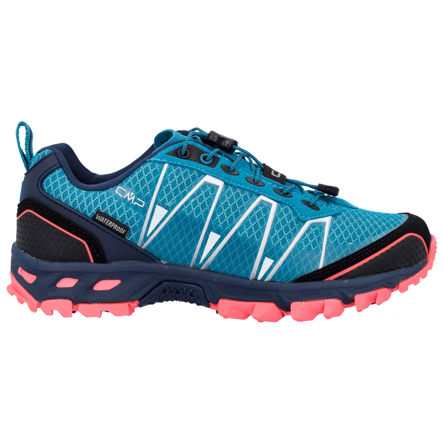 Мультиспортивная обувь Cmp Women's Altak Trail Shoes Waterproof, цвет Giada/Red Fluo цена и фото