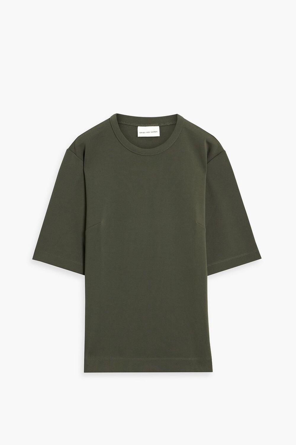 

Футболка из джерси DRIES VAN NOTEN, зеленый