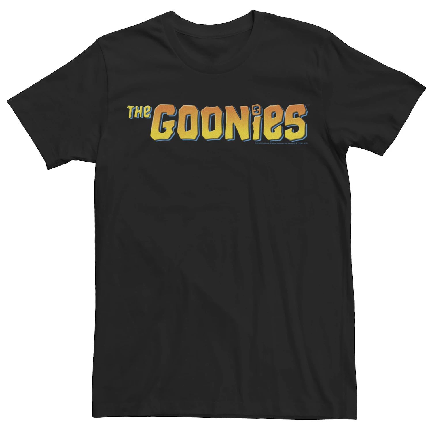 Мужская футболка с простым логотипом The Goonies Licensed Character
