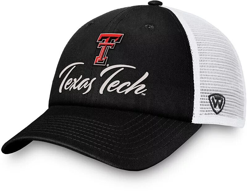 

Женская кепка Top of the World Texas Tech Red Raiders Black Charm Trucker Hat