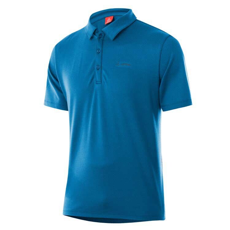 

Поло с коротким рукавом Loeffler Tencel CF, синий