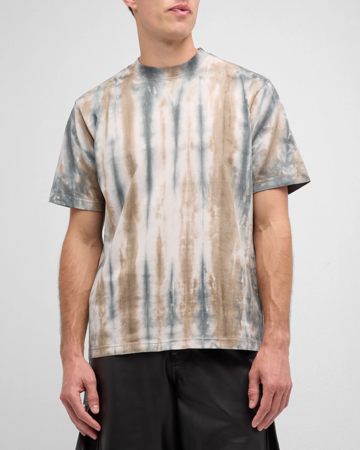 

Мужская непринужденная футболка с принтом тай-дай Stampd, цвет Brown Tie Dye