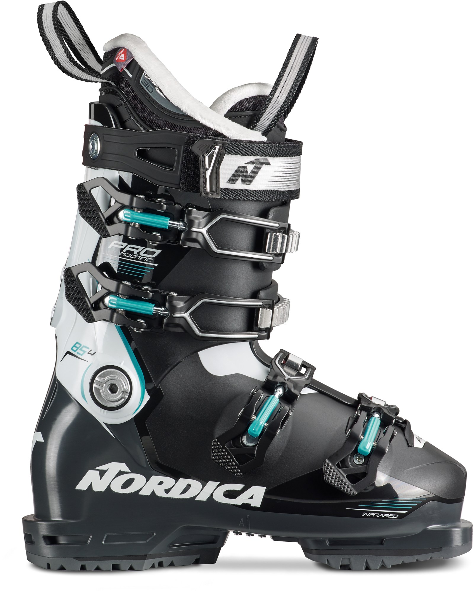 Лыжные ботинки Promachine 85 W — женские — 2023/2024 г. Nordica, черный лыжные ботинки unlimited 105 w dyn женские 2023 2024 г nordica черный