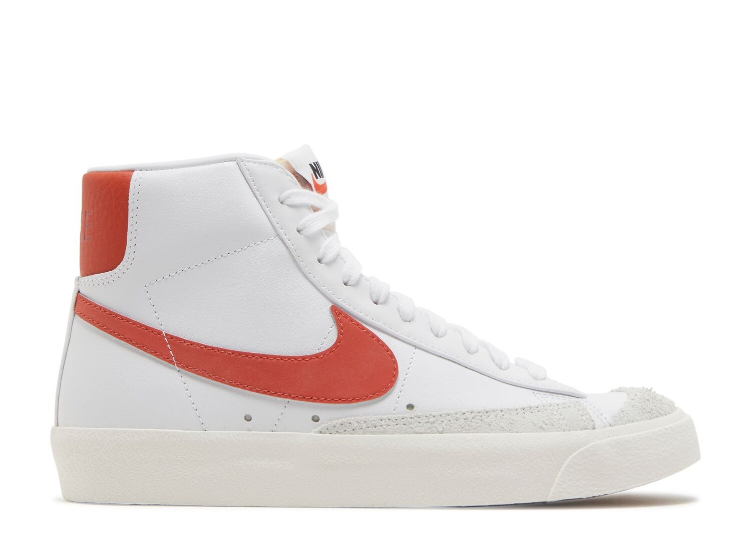 

Кроссовки Nike Wmns Blazer Mid '77 'White Orange', белый