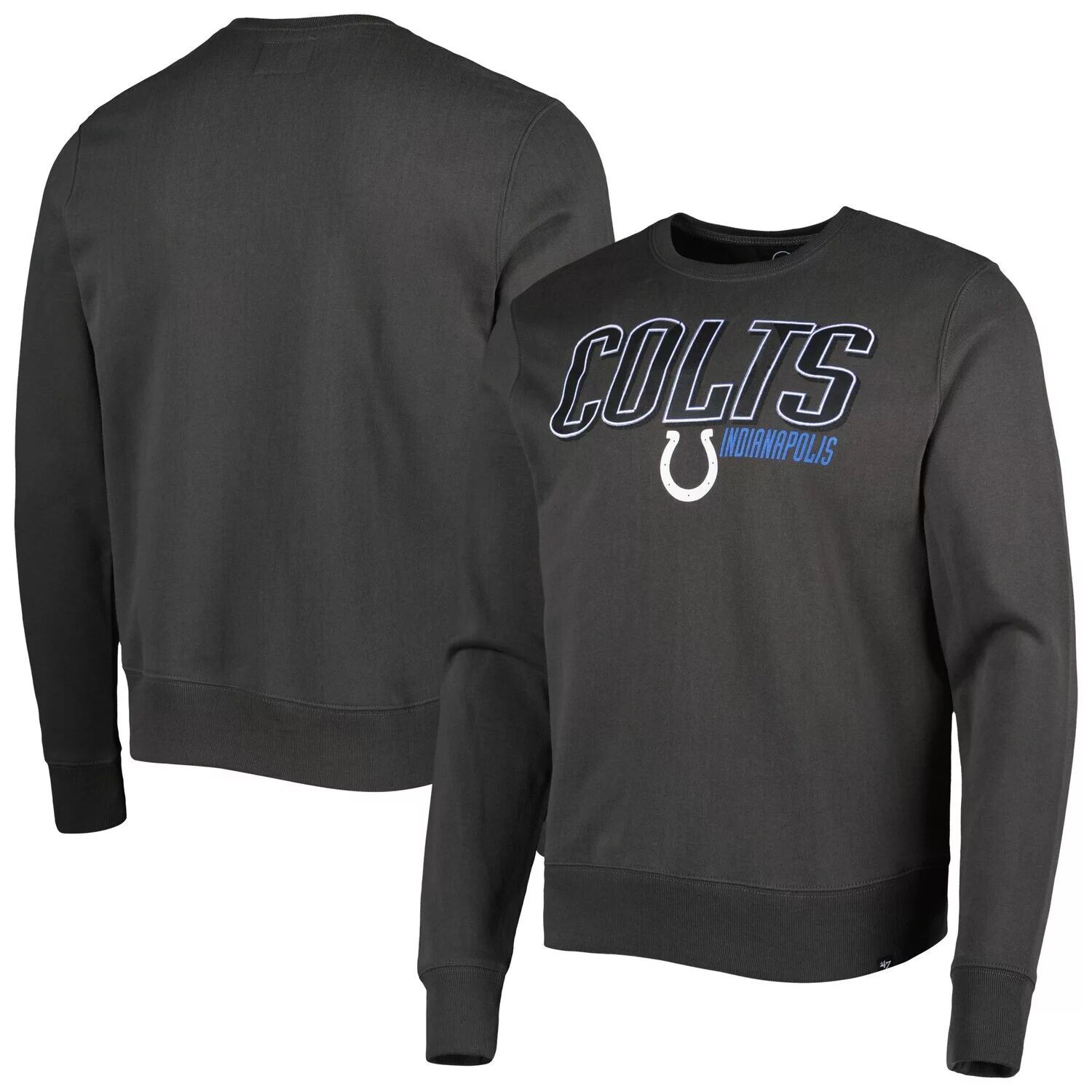 

Мужской темно-серый свитшот '47 Indianapolis Colts Locked In Headline Pullover