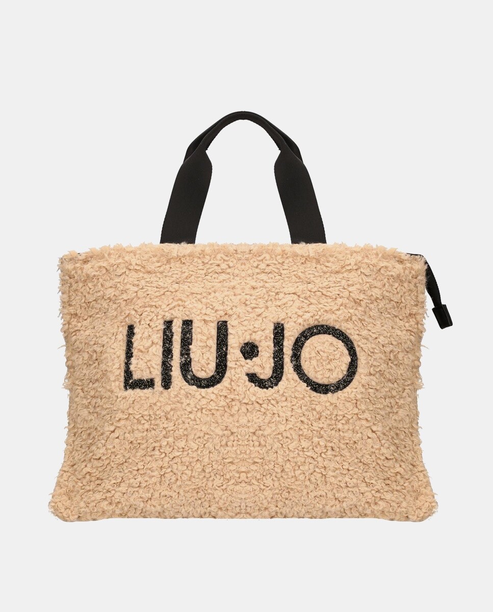 

Сумочка из овчины с комбинированными сторонами Liu Jo