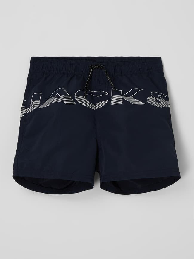 

Комплект плавок и полотенец модель «Beach Pack» Jack & Jones, темно-синий
