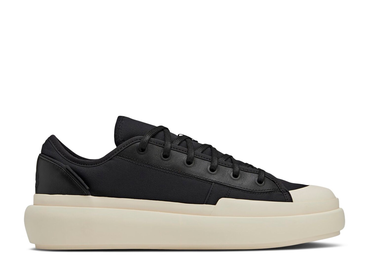 

Кроссовки adidas Y-3 Ajatu Court Low 'Black Cream White', черный