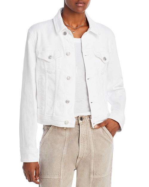 

Классическая куртка дальнобойщика 7 For All Mankind, цвет White