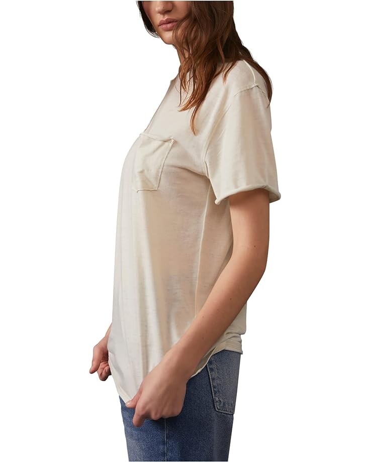 

Футболка Free People Vella Tee, цвет White Swan