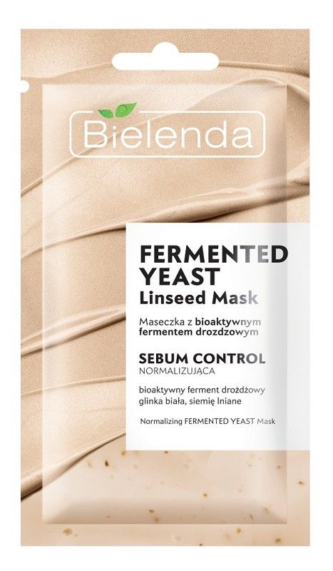 Bielenda Fermented Yeast пилинг маска, 8 g