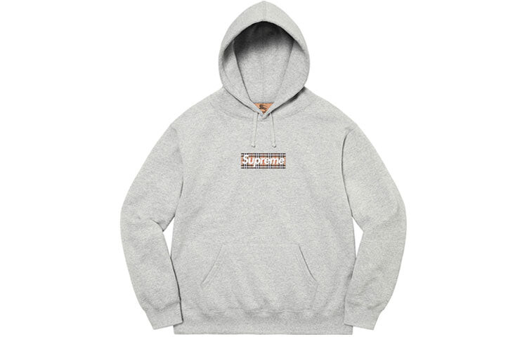 

Худи унисекс Supreme x Burberry, серый