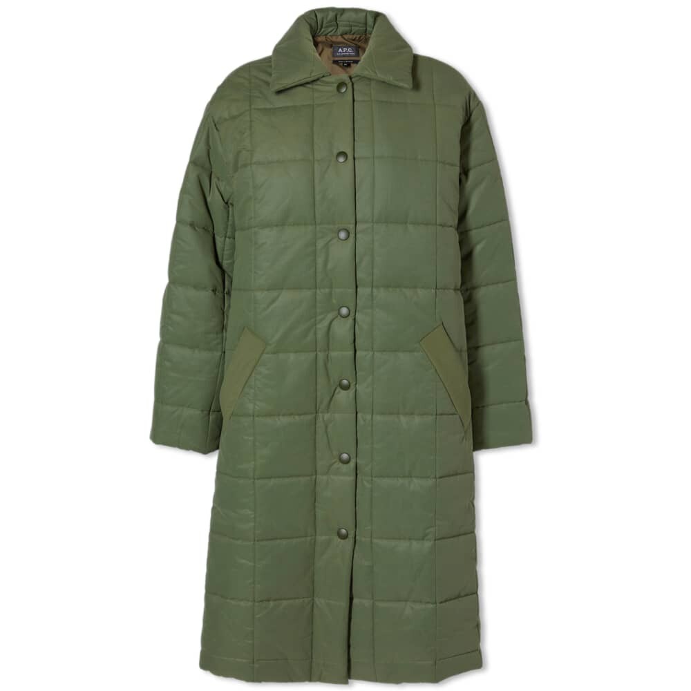 

A.P.C. Утепленная куртка Marion, хаки