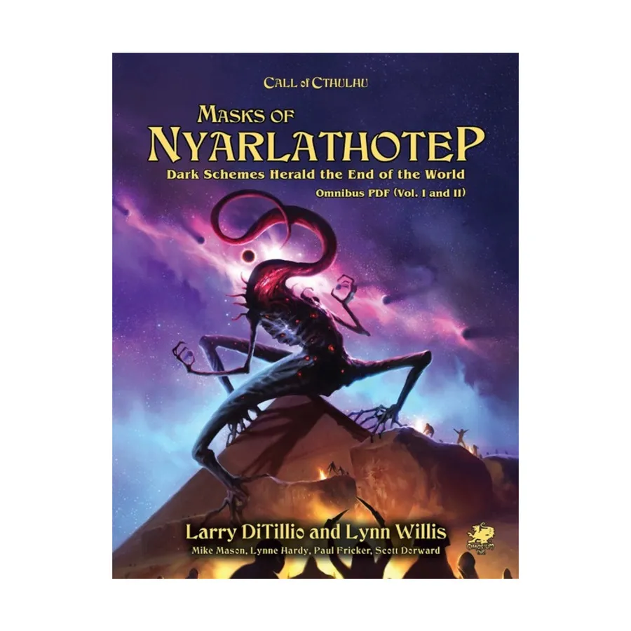 

Бокс-сет Masks of Nyarlathotep - Slipcase Set, Call of Cthulhu (7th Edition)