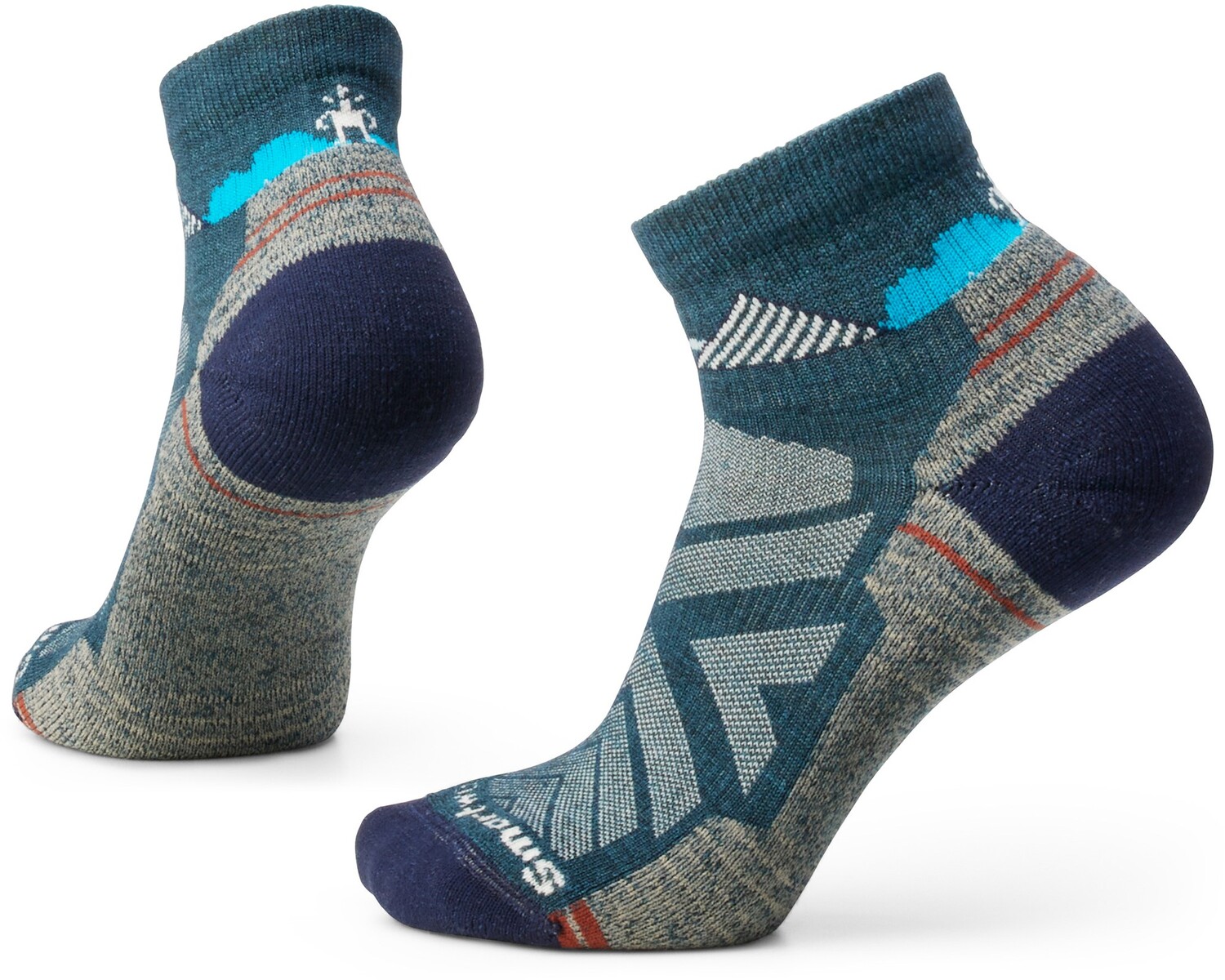 

Носки Performance Hike Clear Canyon Light с амортизацией до щиколотки — женские Smartwool, синий