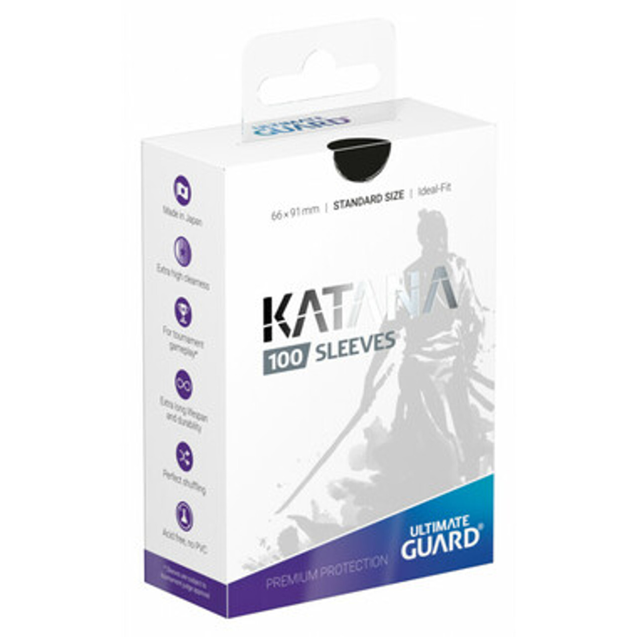 

Аксессуары Ultimate Guard: Katana - Black Card Sleeves (100ct)