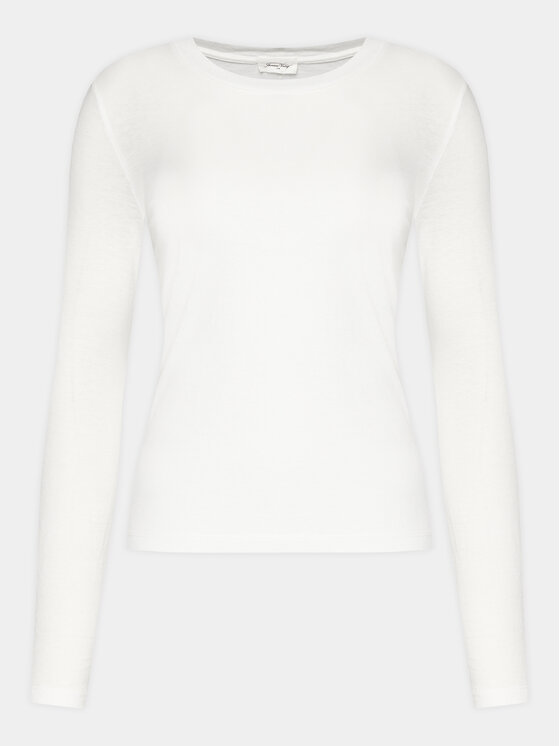 Блуза стандартного кроя American Vintage, белый футболка стандартного кроя american vintage белый