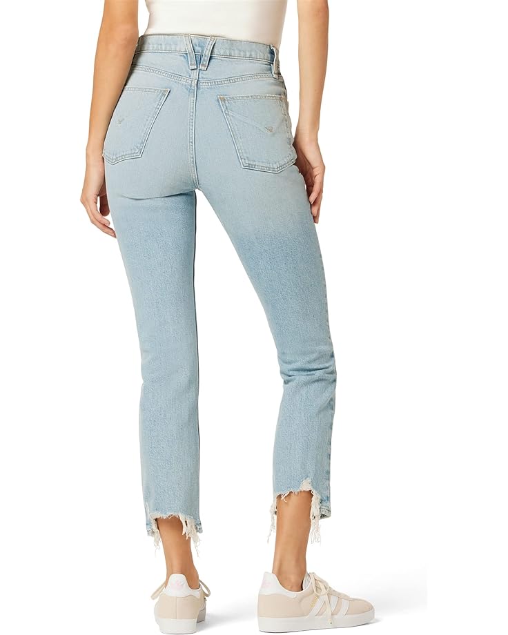 Джинсы Hudson Jeans Harlow Ultra High-Rise Cigarette Ankle in Isla, цвет Isla цена и фото