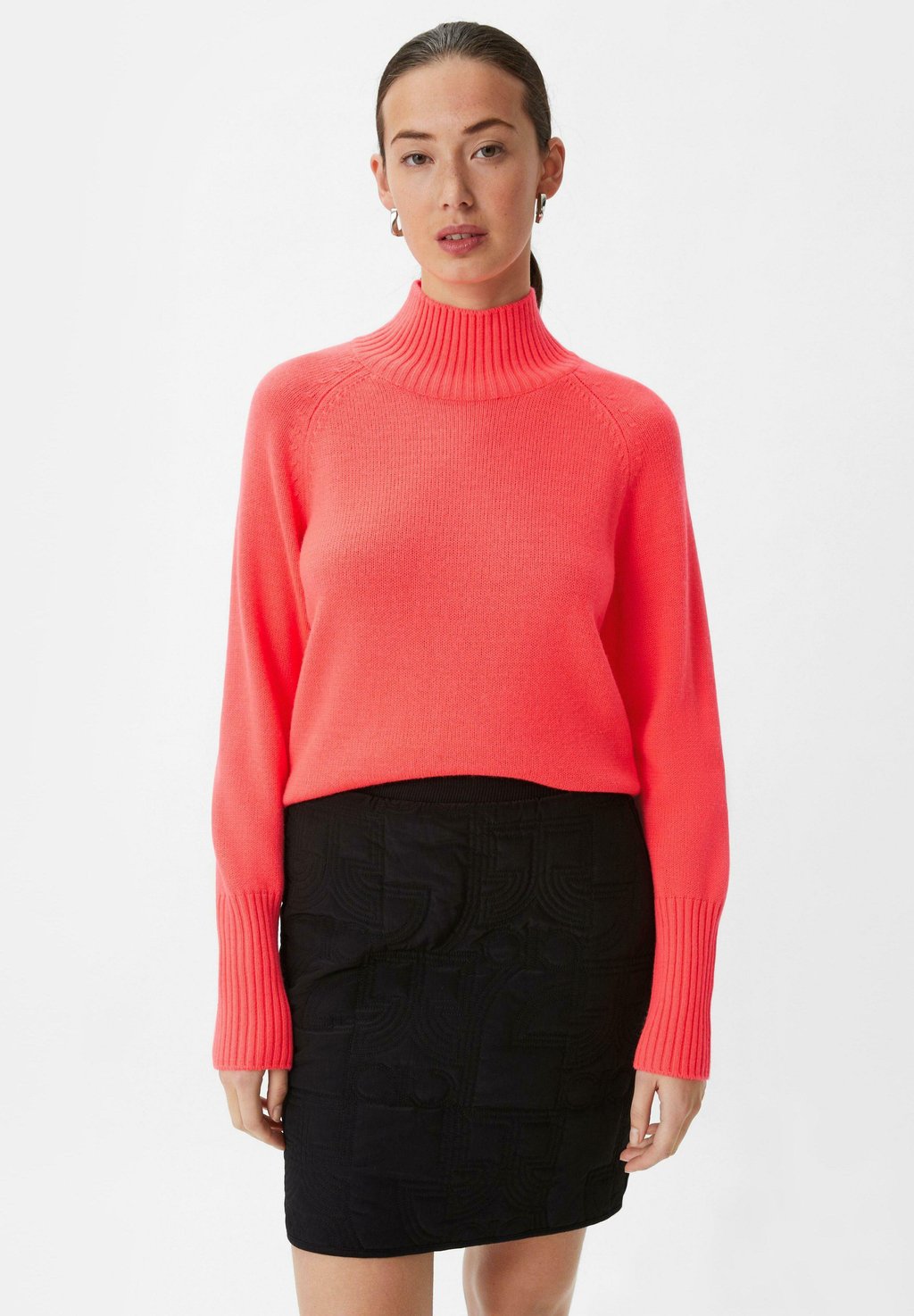 Вязаный свитер comma casual identity, цвет koralle