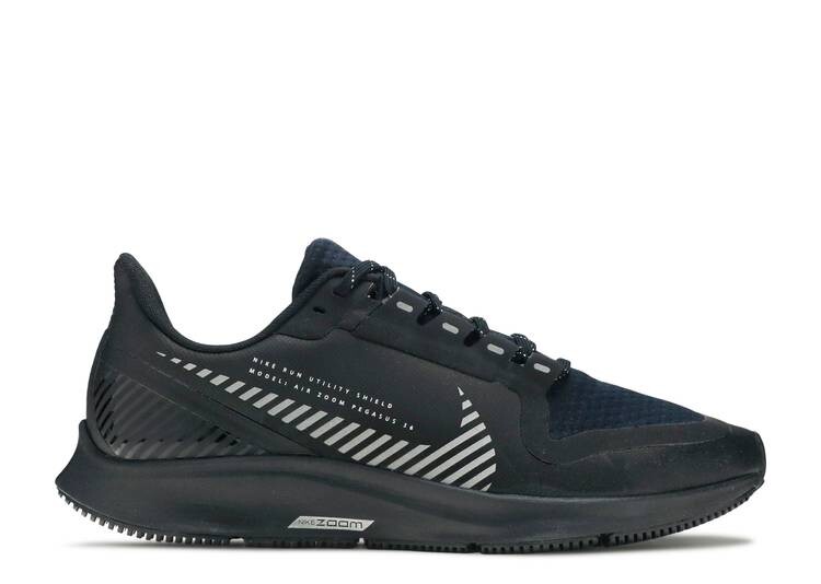 

Кроссовки Nike AIR ZOOM PEGASUS 36 SHIELD 'BLACK', черный