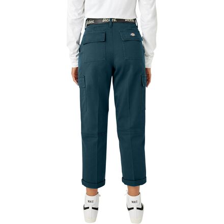 Укороченные брюки-карго свободного покроя женские Dickies, цвет Reflecting Pond цена и фото