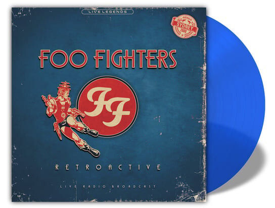 

Виниловая пластинка Foo Fighters - Retroactive (синий винил)