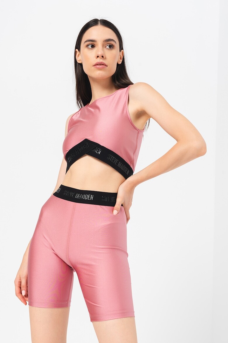 

Короткий топ с острым носком Steve Madden, розовый