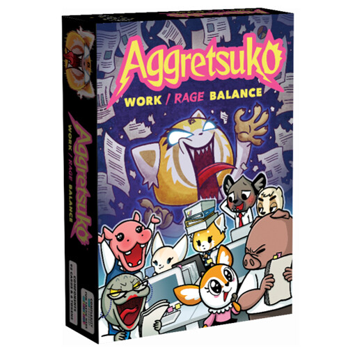 

Настольная игра Aggretsuko: Work/Rage Balance
