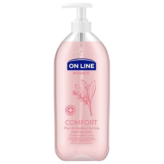 

Жидкость для интимной гигиены с шалфеем, 500 мл On Line, Intimate, Comfort