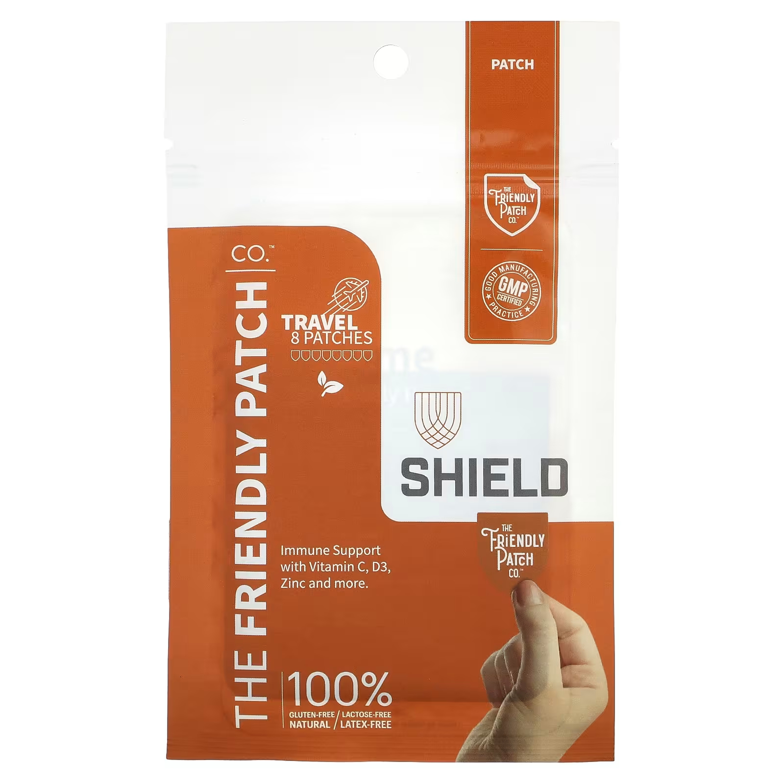 The Friendly Patch Shield Immune Patch 8 патчей