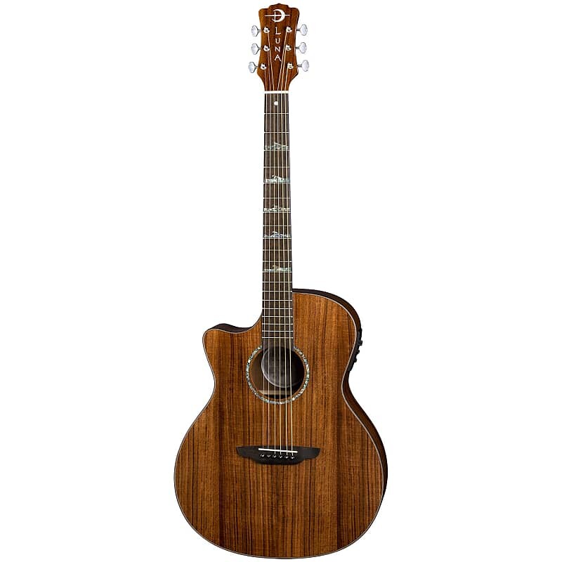 

Акустическая гитара Luna High Tide KOA Grand Concert CAW A/E Left Cutaway Acoustic Electric Left-Handed HT KOA GCE L