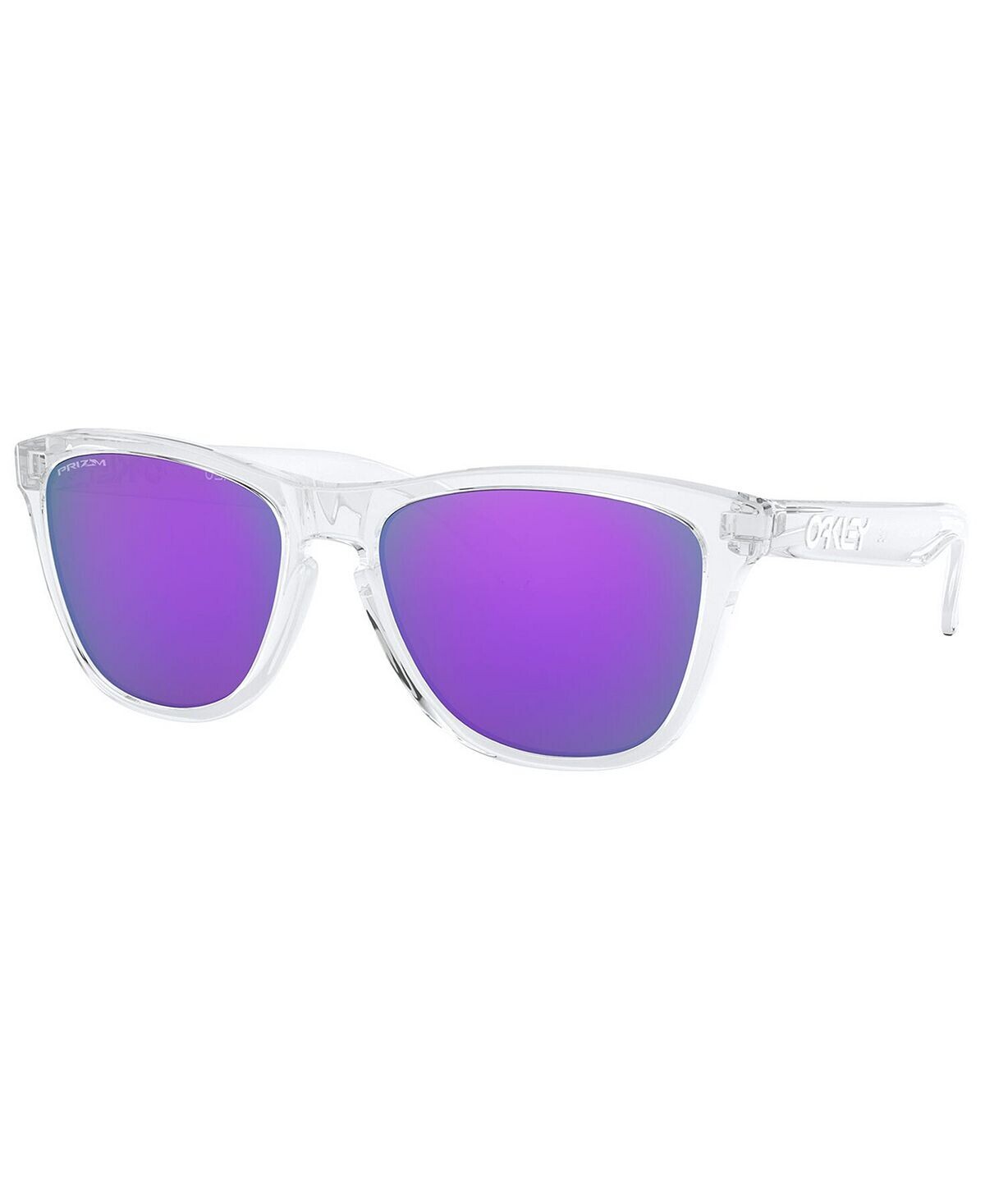 oo9013 Oakley 10224750 POLISHED CLEAR PRIZM VIOLET www. 29