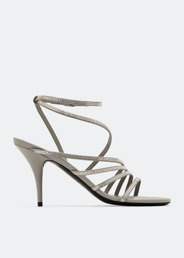 

Сандалии BALENCIAGA Glow sandals, серый