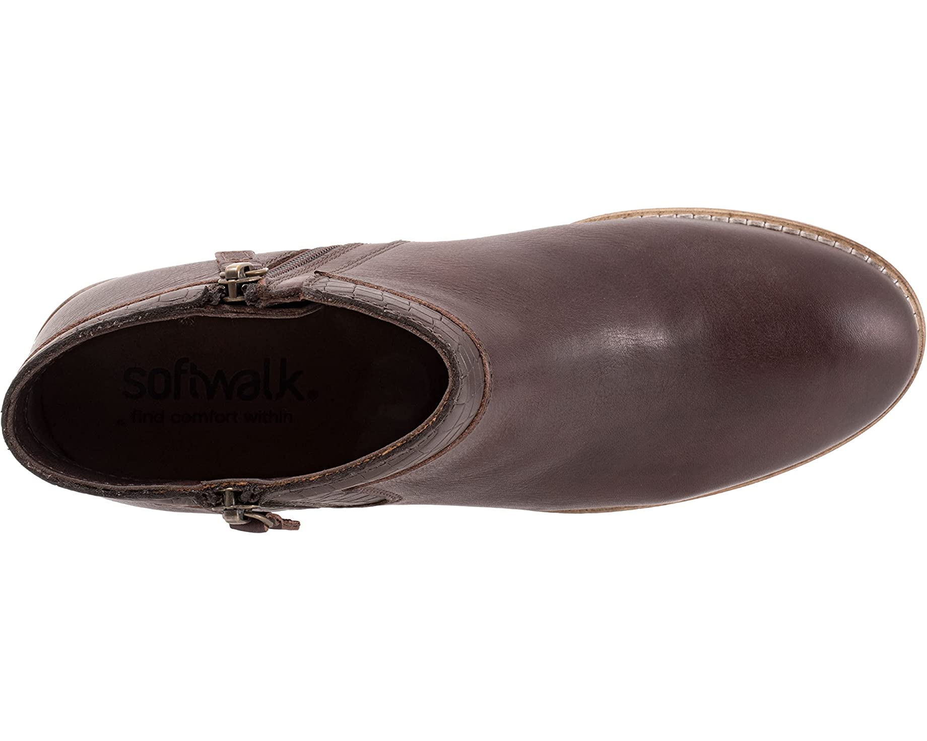 сапоги warner softwalk цвет luggage Ботинки Rubi SoftWalk, коричневый