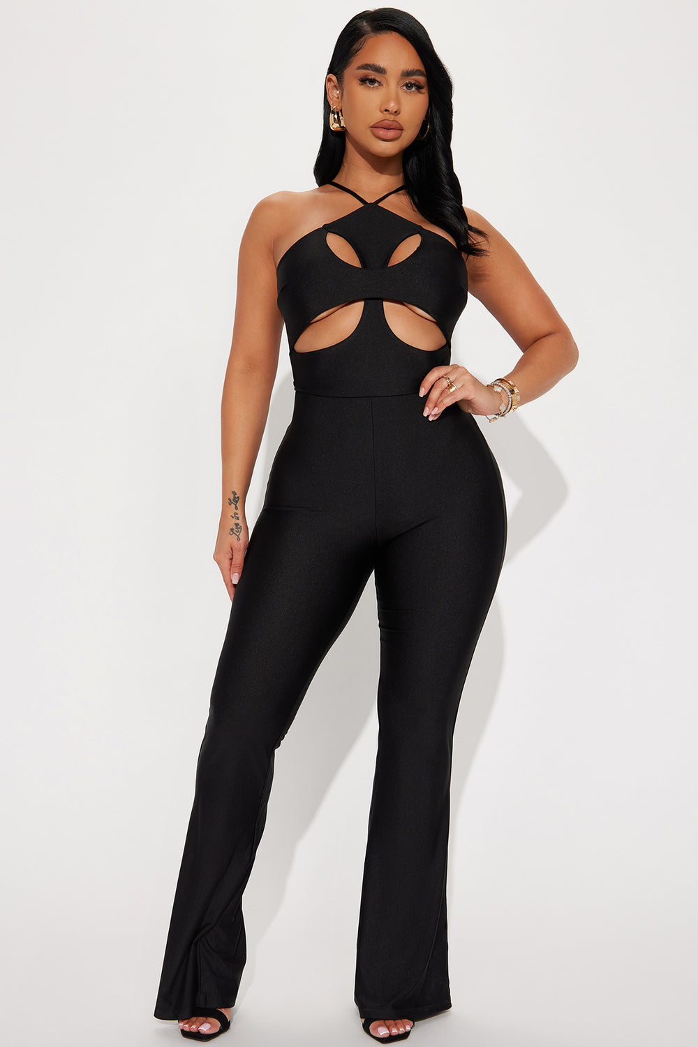 

Комбинезон Fashion Nova NAB30095, черный