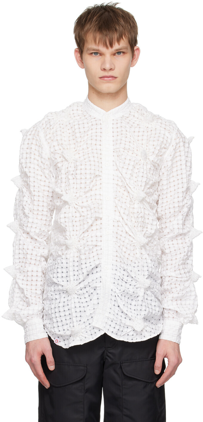

Белая рубашка с шипами Charles Jeffrey Loverboy