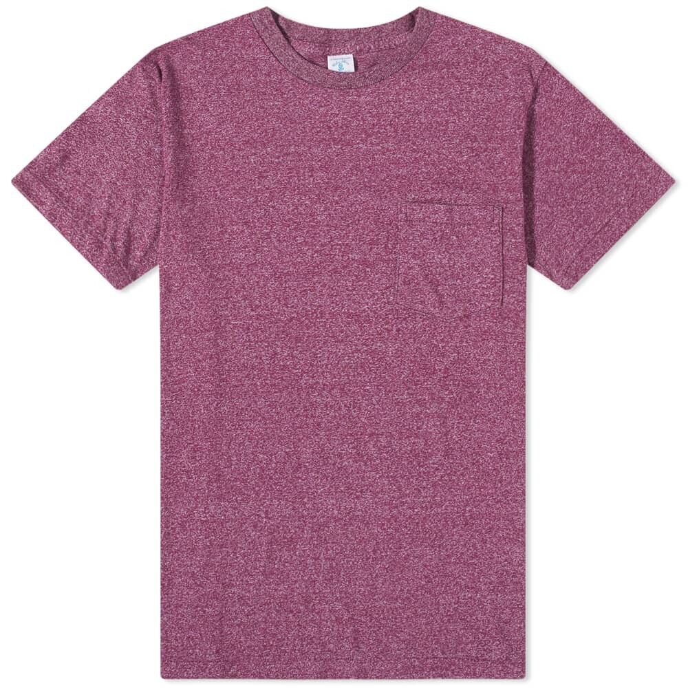 

Футболка Velva Sheen Twist Tubular Pocket Tee, Фиолетовый