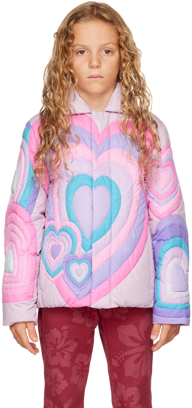 

Детский пуховик Purple Hearts ERL