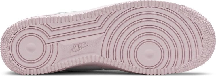 Nike air force store pink bottom