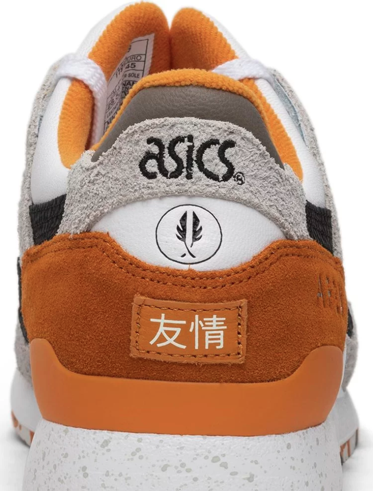 afew x beams x gel lyte 3 orange koi Asics