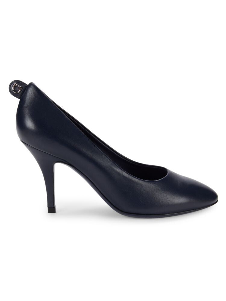 

Кожаные туфли Judy Ferragamo, синий