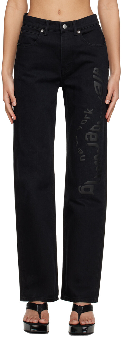 

Черные джинсы EZ Alexander Wang