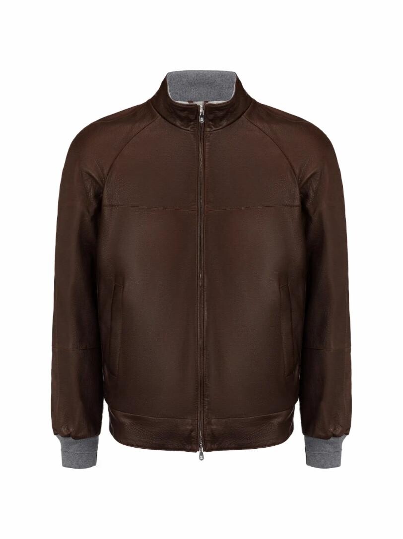 

Кожаная куртка Brunello Cucinelli