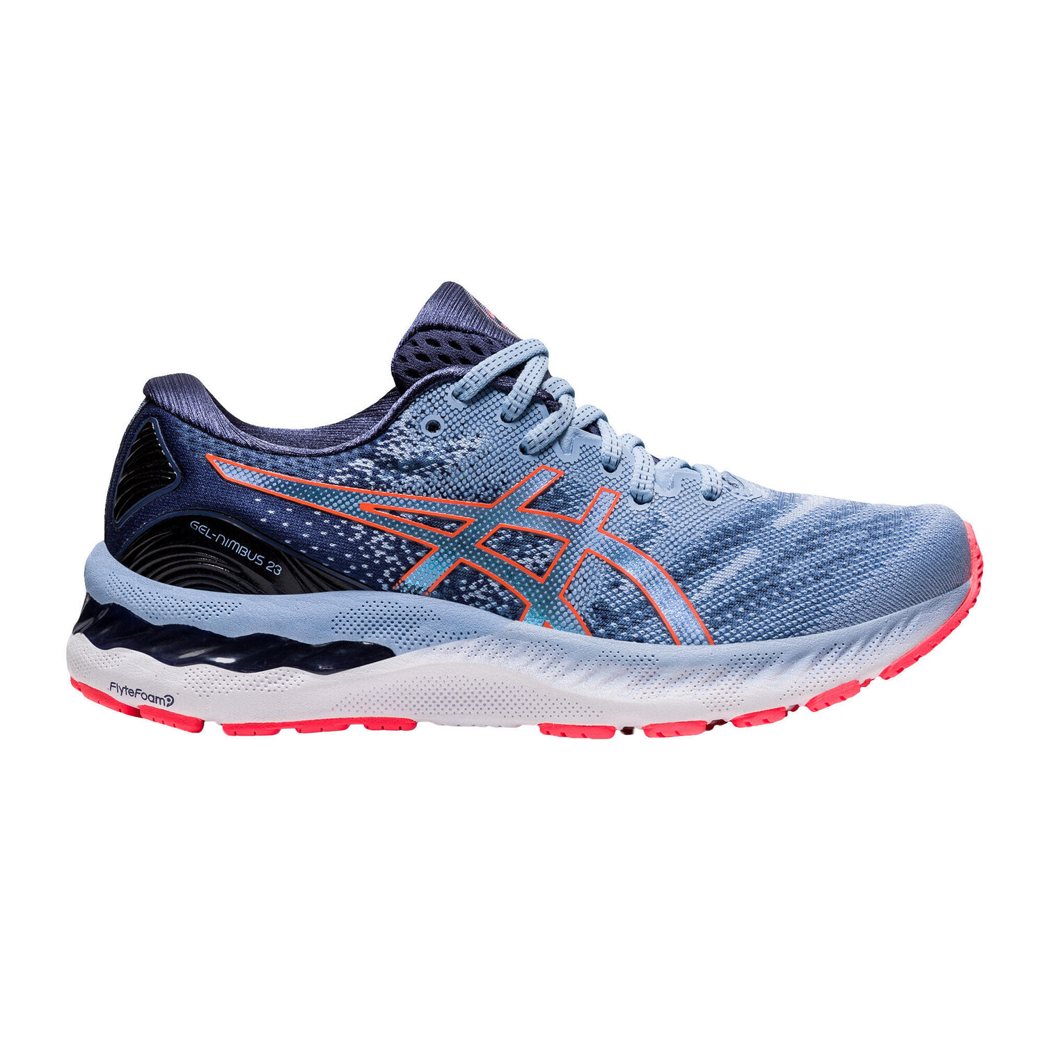 

Кроссовки ASICS Gel-Nimbus 23, синий/розовый