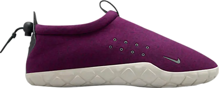 

Кроссовки Nike NikeLab Air Moc Fleece, фиолетовый, Фиолетовый;коричневый