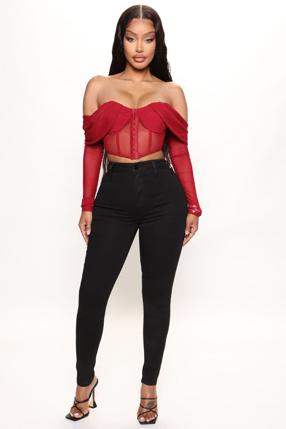 

Джинсы скинни Fashion Nova P804346, черный
