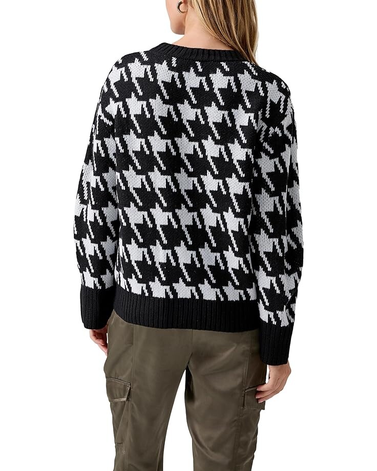 

Свитер Sanctuary Warms My Heart Cardi, цвет Pulse Houndstooth